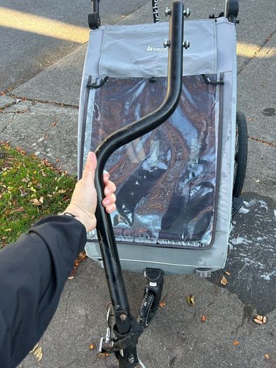 Hauck Duo Plus Buggy and Bike Trailer