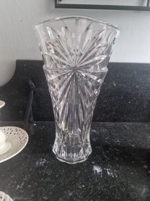 crystal vase