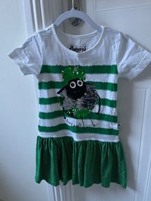 Irish dress 3-4years St Patrick's day