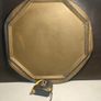 Gentleman's Library British Raj Octagonal Brass Tray Image 2