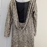 Gold Sequin Dress Image 3