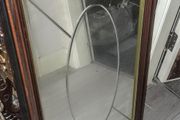 Stunning large and heavy bevelled mirror