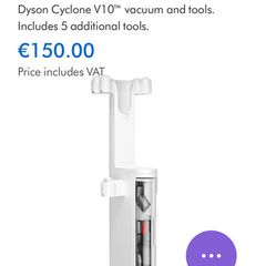 dyson cyclone docking station and accessories