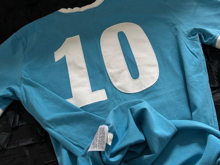 Brazil Pele 1970 retro tribute away jersey shirt World Cup 1970 Nike 10 football