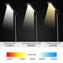 New 2 in 1 folding fast charging LED desk lamp with wireless charger eye protection for iphone, Samsung, Android. Image 5