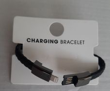 New leather charging bracelet