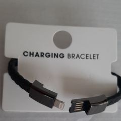 New leather charging bracelet