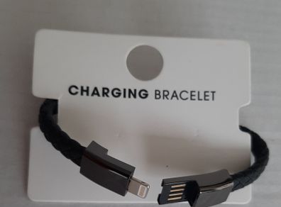 New leather charging bracelet