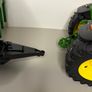 Vintage Bruder John Deere 7930 Tractor (2006) with Front Loader and Tipping Trailer (1998) Image 10