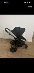 Buba 3 Piece Travel System Black Great Condition