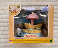 Sylvanian Families 5539 Baby Star Carousel Damaged Box Please see photos