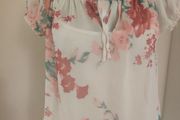 Italian floral blouse size UK12/14 EU40/42