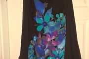 Stunning Oasis dress/tunic, bat wing sleeves, size 8