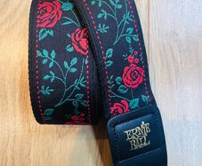 Ernie Ball "Spanish Rose" jacquard guitar strap