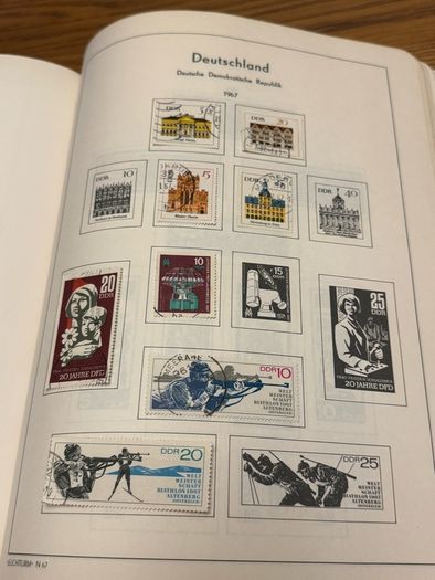 Stamp album GERMANY