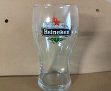 Heineken pint glass retro