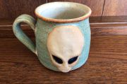 Alien Grey Roswell UFO Pottery Mug