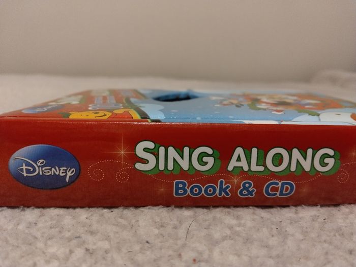 Disney Sing Along Festive Book And Cd Set