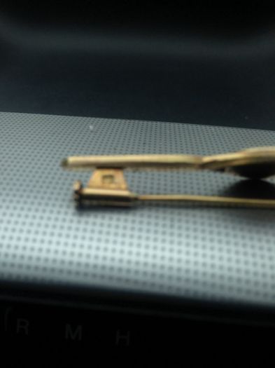 Gold plated brooch
