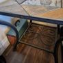 Beautiful Heavy Tile & Glass Table Image 3