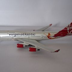 Gemini Jets 1:400 Virgin Atlantic B747-400 G-VFAB Birthday Girl Model.