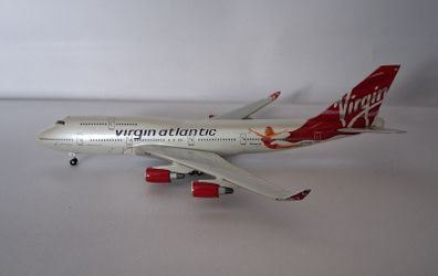 Gemini Jets 1:400 Virgin Atlantic B747-400 G-VFAB Birthday Girl Model.