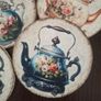 Set of 6 Wooden Coasters in a Box Image 7