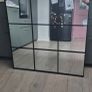 black framed mirror Image 2