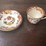 Masons Ironstone  Brown Velvet Cups and Saucers Image 2