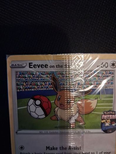 Pokemon Card : Eevee on the ball 002
