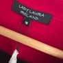 UK16, With Tags Lady Laura Ireland Wool Striped Polo Knit Collared Jumper Image 5