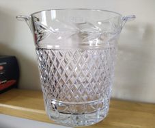 Large Galway Crystal Jar