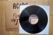 AC/DC Vinyl''For Those About To Rock''P-81.First German Press on Atlantic Rec.Ex.cond.