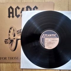 AC/DC Vinyl''For Those About To Rock''P-81.First German Press on Atlantic Rec.Ex.cond.