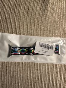 Woven elastic watch strap for Apple Watch