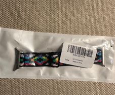 Woven elastic watch strap for Apple Watch