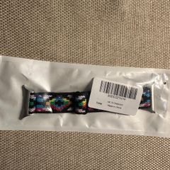 Woven elastic watch strap for Apple Watch