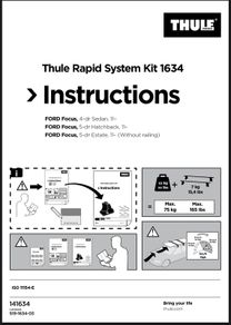 Thule Fitting kit 1634