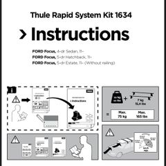 Thule Fitting kit 1634