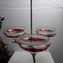 Chrome three globe shandelier Image 4