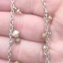 Vintage Sterling Silver necklace with Semi-Precious stones Image 7
