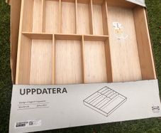IKEA UPPDATERA wooden cutlery divider