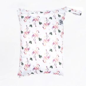 Flamingo Wet Bag Baby Infant Waterproof Diapers Nappies 30cmx40cm Swimsuits Payment By REVOLUT or PAYPAL