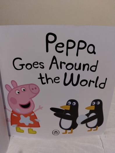 Peppa goes around the world storybook
