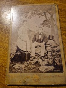 Vintage Old Photograph.