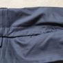 Mens 40" navy pinstripe trousers Image 2