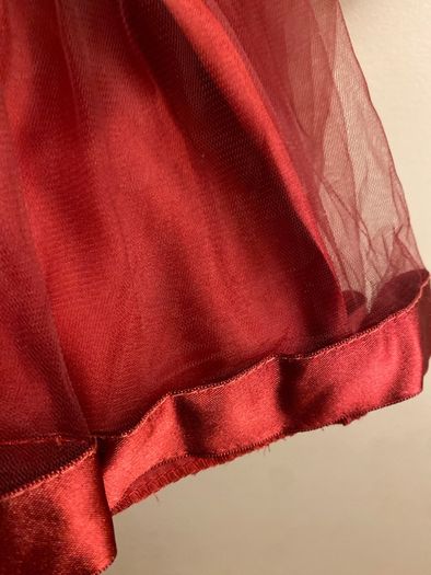 Juliet wine dress (age 3)