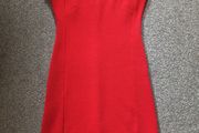 red dress