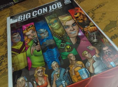 Palmiotti & Brady's The Big Con Job ! First issue ! 2015 ! Boom! Studios !