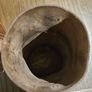 Leather Pouch Canister WWI?? For Binoculars? Thermos Flask? Huntsman Flask Case? Image 4